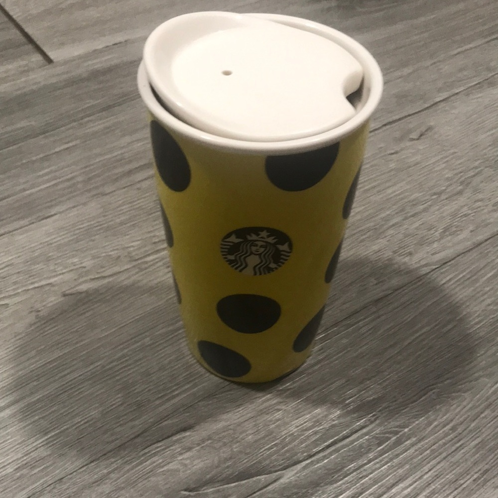 Starbucks Citron Dot Double Wall Traveler 12 Fl‎ Oz